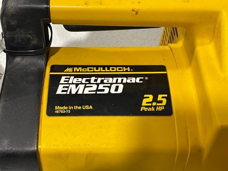 McCulloch Electric Chain Saw