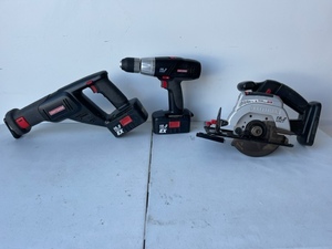 Craftsman Cordless Tools and 2 Batteries