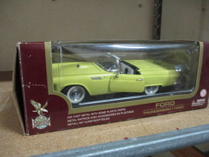 lot 23 image: 1955 T-bird Diecast Car