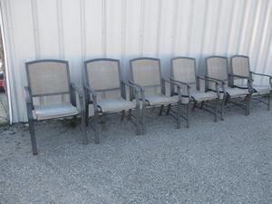 lot 63 image: 6 Lawn Chairs
