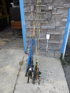lot 93 image: Fishing Rod and reels