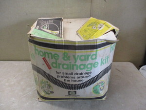 lot 142 image: Box of new Drain tile