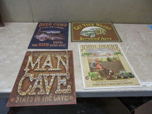 lot 154 image: Reproduction collector signs
