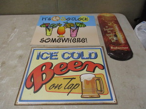 lot 155 image: Reproduction collector signs