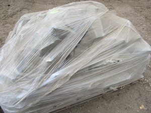 Bluestone rubble wall...