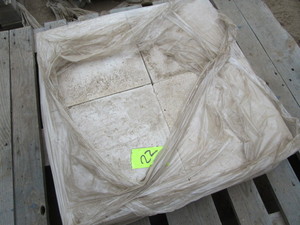 Natural stone paving, 12x12 piece...
