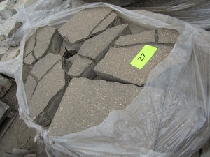 Concrete pavers, random...
