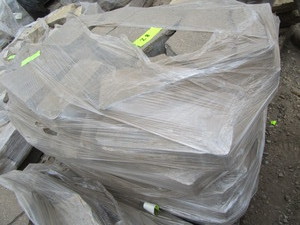 Concrete pavers, random...