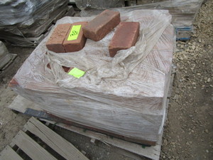 Clay bricks, pallet...