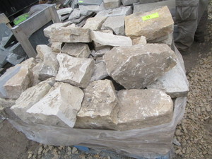 Limestone wall stone...