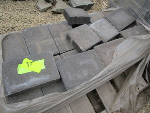 Concrete pavers, random...