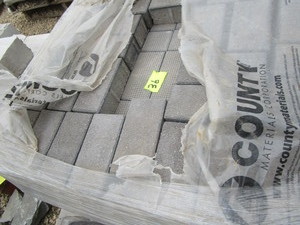 Concrete pavers, random...