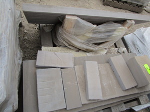 Natural stone wall cap...