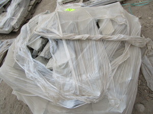 Bluestone rubble wall...