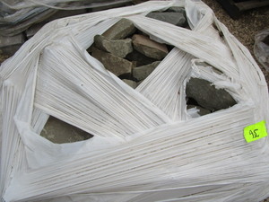 Bluestone Rubble wall...