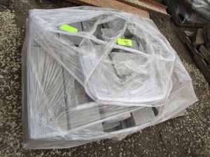 Concrete pavers, random sizes...