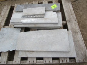 Porcelain paver pieces...