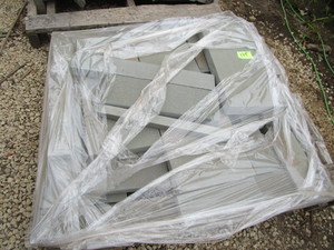 Bluestone pavers, random...