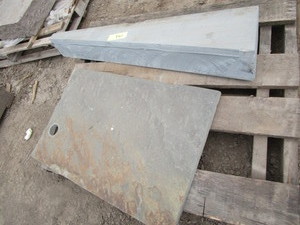 Bluestone paver & wedge shaped...