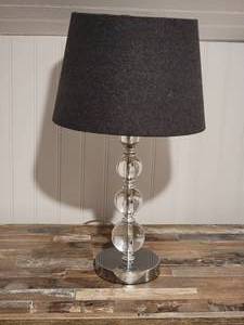 Quadruple Clear Sphere Table Lamp