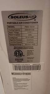 Soleus Portable Air Conditioner