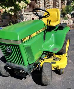 John Deere 322 Yard Tractor M01013X