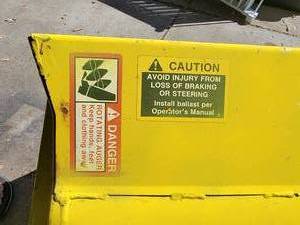 John Deere Snowthrower Blade Auger with Tire Chains