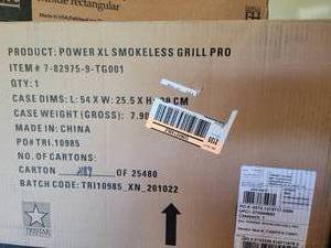 Smokeless Grill Pro with Pampered Chef Baker Pans  NIB