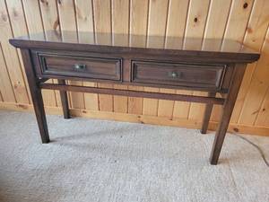 Two Drawer Console Sofa Table
