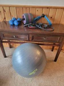 Pilates Ball and Exercise Equipment