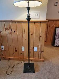 Black Column Floor Lamp