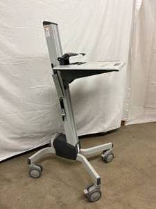 WOW MSRP $1500 Ergotron Neo-Flex LAPTOP PLATFORM HEIGHT ADJUSTABLE SIT TO STAND WorkSpace Cart - GREAT CONDITION ELECTRONICS ETC NOT INCLUDED&nbsp