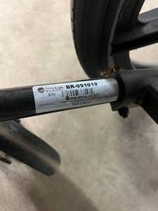 MSRP $1000 Sunrise Medical Breezy 600 Lightweight Collapsible Wheelchair - Good Working Condition - No Footrests