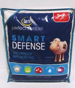 lot 18 image: New Twin Serta Mattress Pad