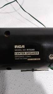 lot 69 image: RCA Subwoofer & Center Channel