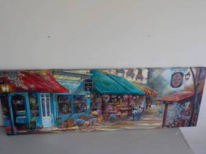 Street Scene Canvas Print 36 x 12...