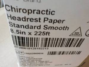 25 Rolls Chiropractic Headrest Pape...