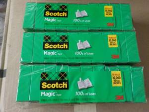 30 Rolls Scotch Magic Tape...