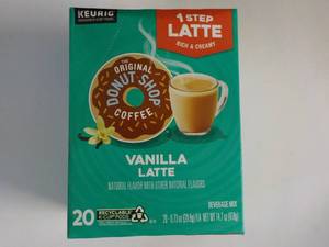 Keurig Donut Shop Vanilla Latte 20 ...
