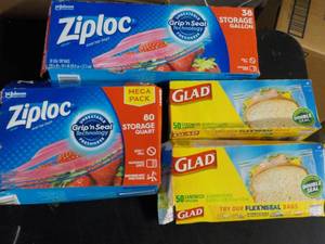 Ziploc and Glad Bags...