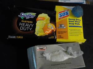 Swiffer, SOS and condor Products...