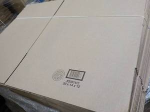20 Boxes 20 x 14 x 12...