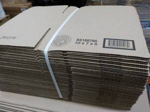 25 Boxes 10 x 7 x 5...