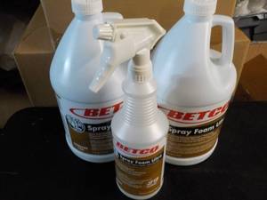 2 Gallon Jugs Betco Spray foam Ultr...