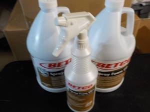 2 Gallon Jugs Betco Spray foam Ultr...