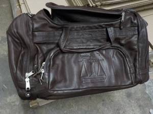 Union Pacific Leather Bag...