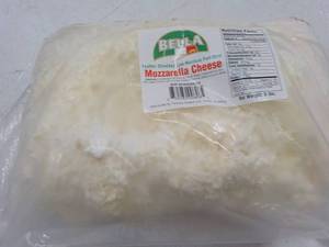5 lb. Bag Frozen Mozzarella Cheese...