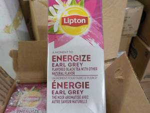 6 Boxes Lipton Earl Grey Black Tea...