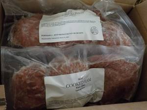 10 lb. Box Sliced Cooked Ham...
