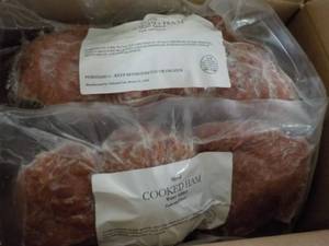 10 lb. Box Sliced Cooked Ham...